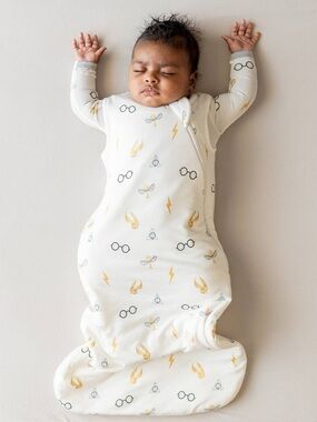 Kyte Baby Wearable Blanket 1.0 Tog - 0-6 Months Harry Potter Sleep Sack Bamboo